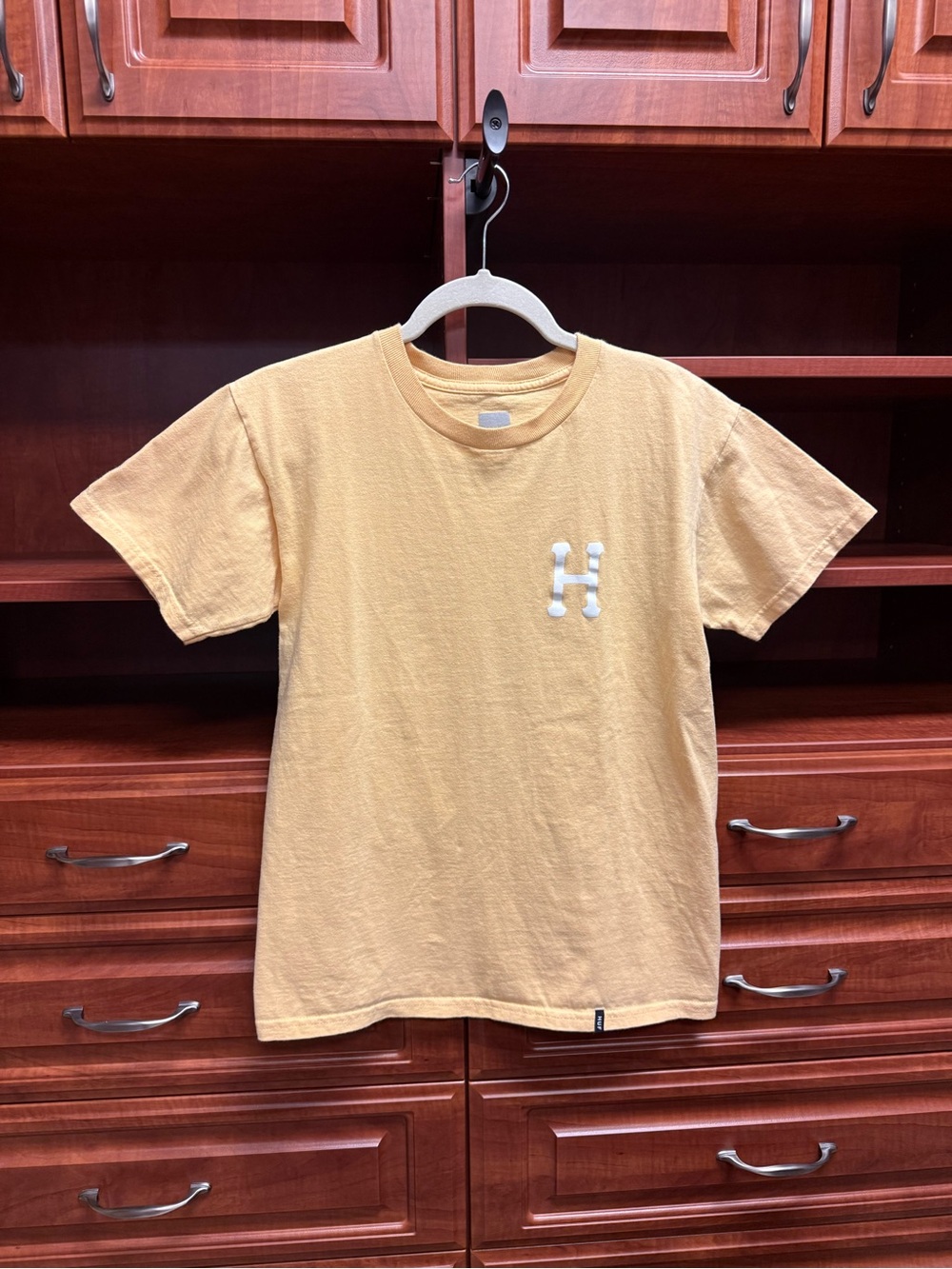 Like New Yellow HUF Tshirt
